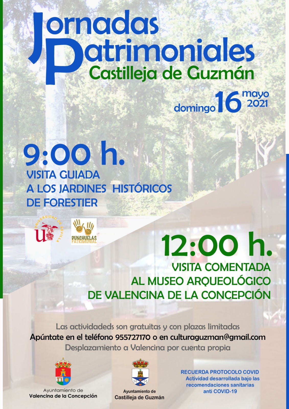 Cartel Jornadas Patrimoniales 2021