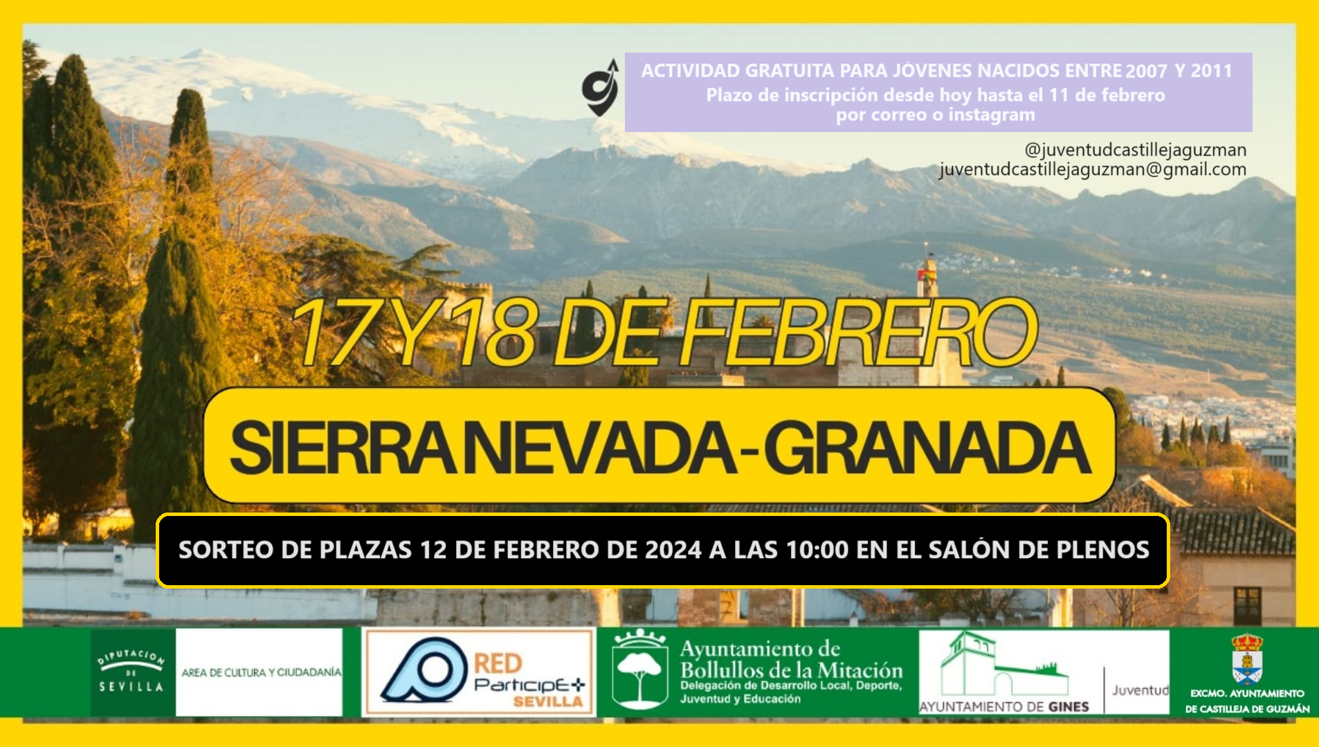 Cartel Sierra Nevada 2024