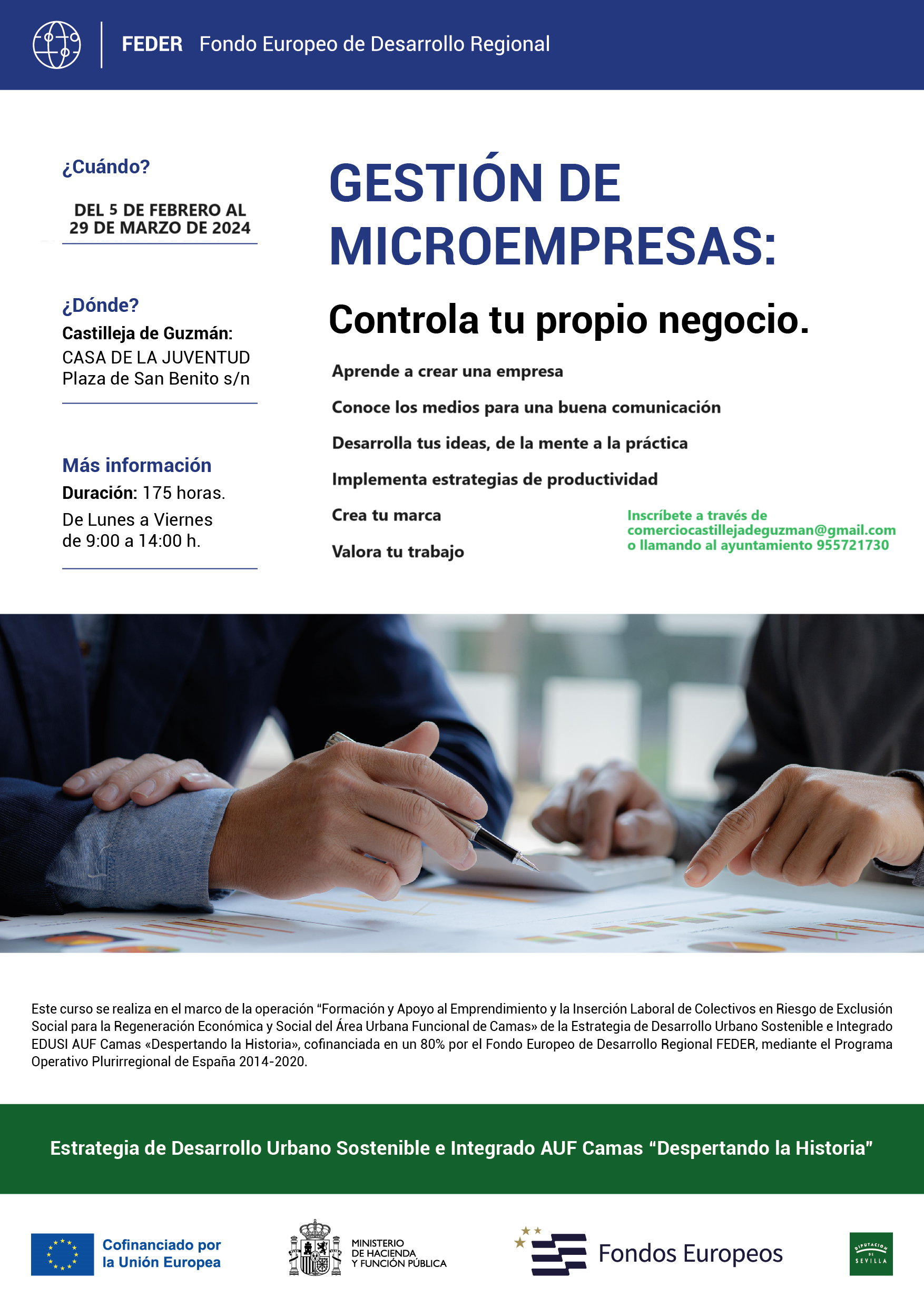Gestión de microempresas cartel